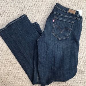 Levi jeans curvy boot cut